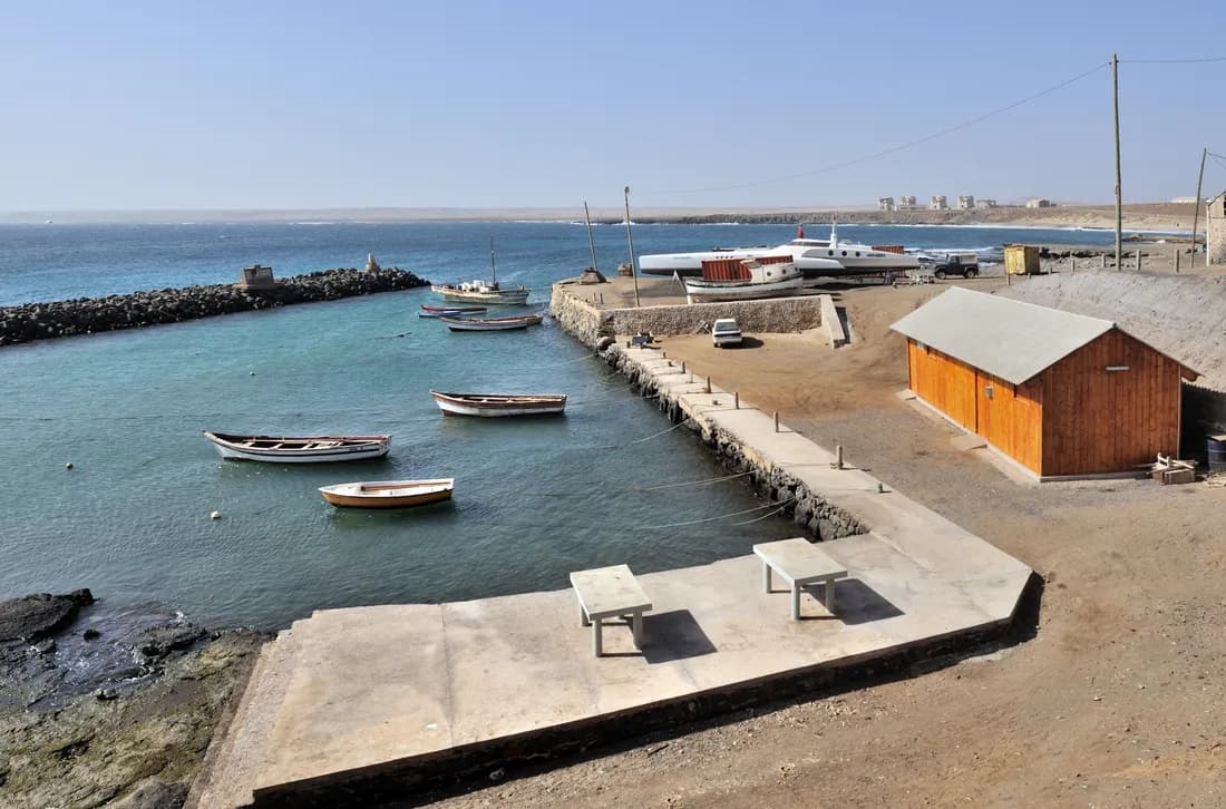 Porto da Palmeira, ilha do Sal, Cabo Verde